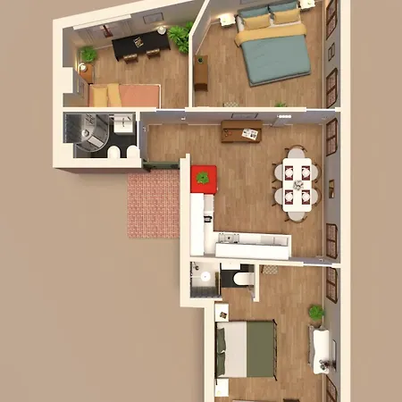 Amorucci House Апартаменты *